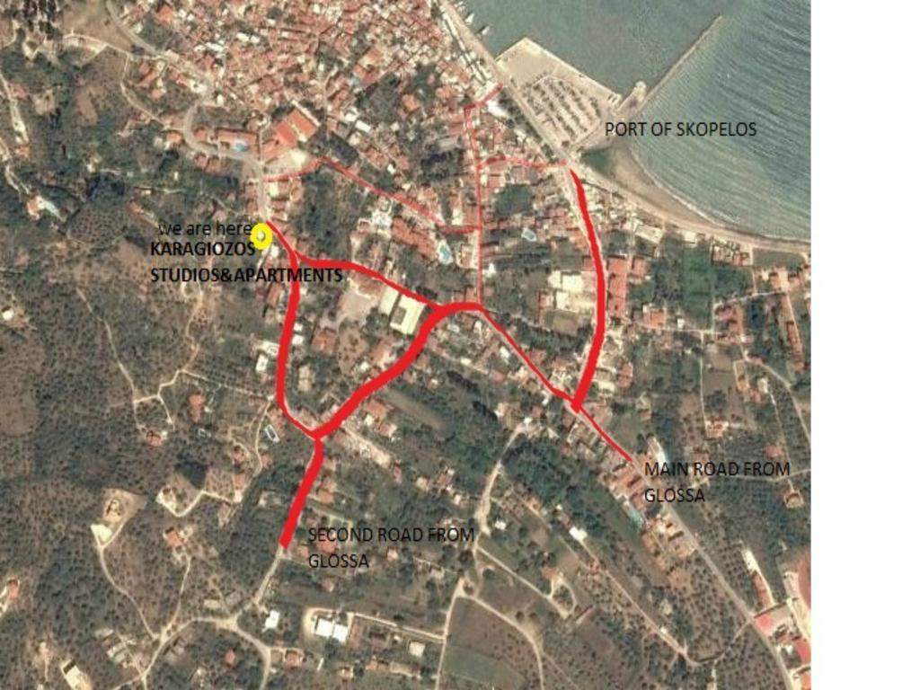 Karagiozos Studios & Apartments Σκόπελος Εξωτερικό φωτογραφία
